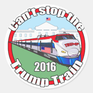 トランプ列車2 ラウンドシール