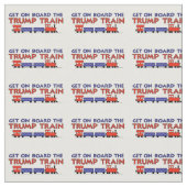 トランプ列車 ファブリック (クローズアップ)