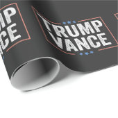 トランプ副大統領バンス大統領選挙アメリカ ラッピングペーパー (ロールコーナー)