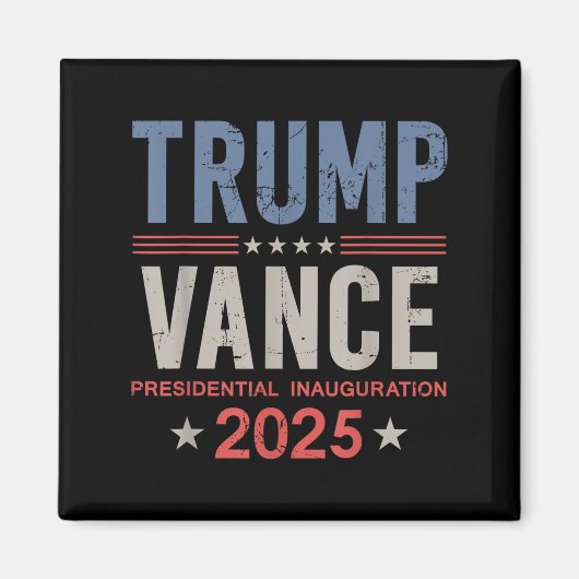トランプ副大統領就任式2025アメリカ マグネット (正面)