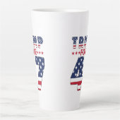 トランプ力47 カフェラテマグ (正面)