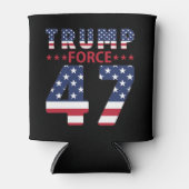 トランプ力47 缶クーラー (正面)