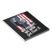 トランプ勝ち勝ち第47代大統領 ノートパッド (アングル)