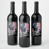 トランプ勝ち勝ち第47代大統領 ワインラベル (ボトル)