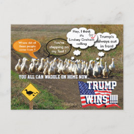 トランプ勝利 ポストカード