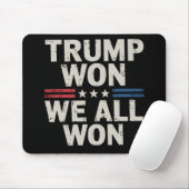 トランプ勝利 私たち全員勝利 大統領 47 アメリカ マウスパッド (マウス)