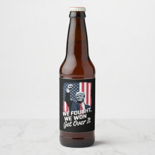 トランプ勝利 諦めろ トランプ 第47代大統領 ビールラベル