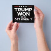 トランプ勝利 諦めろ 2024 チラシ (手)