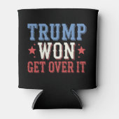 トランプ勝利 諦めろ 2024 缶クーラー (正面)