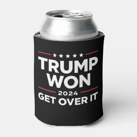トランプ勝利 諦めろ 2024 缶クーラー (缶正面)