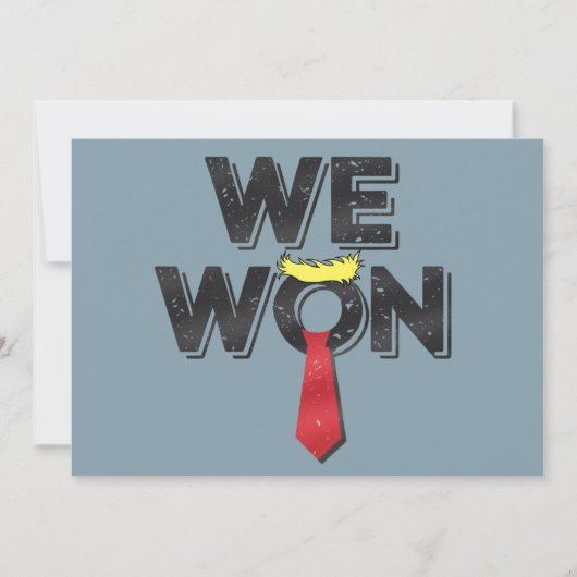 トランプ勝利 2024 招待状 (正面)