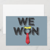 トランプ勝利 2024 招待状 (正面/裏面)