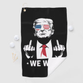 トランプ勝利 47代大統領就任式の日  ゴルフタオル (インサイチュ)