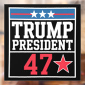 トランプ勝2024年選挙トランプ勝2024年 ウィンドウサイン (シート2)