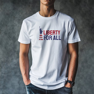 トランプ反対グッズ 抗議フラグ 青 赤 Tシャツ