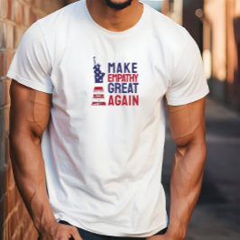 トランプ反対グッズ 抗議フラグ 青 赤 Tシャツ