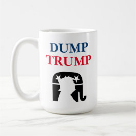 トランプ反対 コーヒーマグカップ