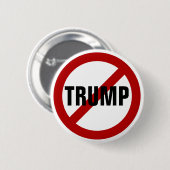 トランプ反対 トランプ政権阻止 ピンバッジ (正面&裏面)