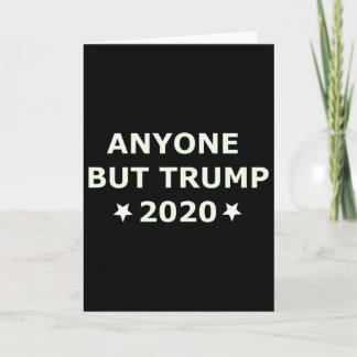 トランプ反対！2020年選挙 トランプ以外で！ カード
