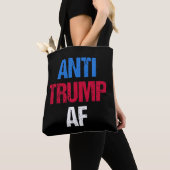 トランプ反対 AF I トートバッグ (クローズアップ)