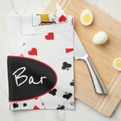 トランプ収集 キッチンタオル (四つ折り)