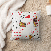 トランプ収集 クッション (ブランケット)