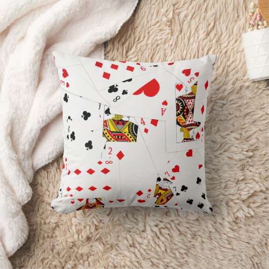 トランプ収集 クッション (ブランケット)