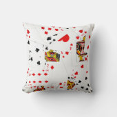 トランプ収集 クッション (正面)