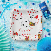 トランプ収集 ペーパープレート (パーティー)