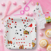 トランプ収集 ペーパープレート (パーティー)