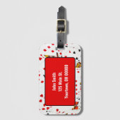 トランプ収集 ラゲッジタグ (正面縦)