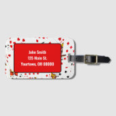 トランプ収集 ラゲッジタグ (正面横)