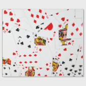 トランプ収集 ラッピングペーパー (フラット)