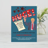 トランプ史上最大のパーティー 最高のパーティーを祝おう 招待状 (スタンド正面)