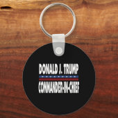 トランプ司令官大統領共和党ポリ キーホルダー (正面)