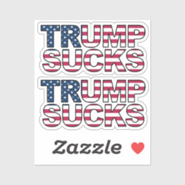 "トランプ吸のスタイル"米国国旗のシール シール