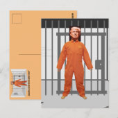 トランプ囚人はがき ポストカード (正面/裏面)