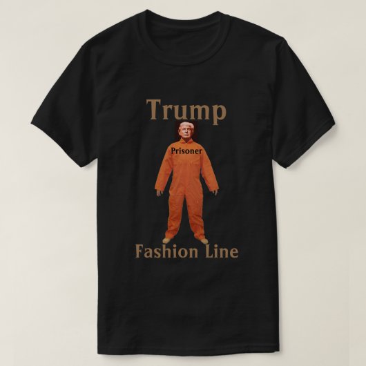 トランプ囚人ファッションラインTシャツ Tシャツ (デザイン正面)