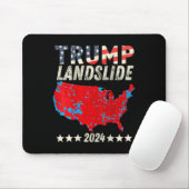 トランプ地すべり2024選挙人地図トランプ勝者(o) マウスパッド (マウス)