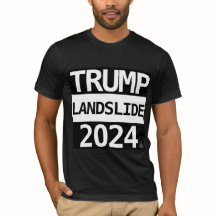 トランプ地すべり2024 Tシャツ