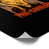 トランプ地帯は政治おもしろい的パロディで風刺である ポスター (角)