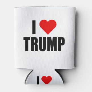 「トランプ大好き」 缶クーラー