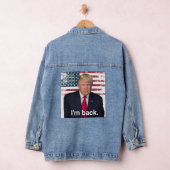 トランプ大統領が戻った デニムジャケット (ハンガー)