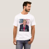 トランプ大統領が戻った Tシャツ (正面フル)