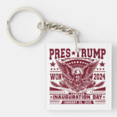 トランプ大統領が2024年ウォン キーホルダー (正面)