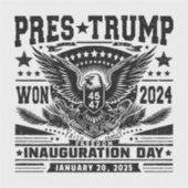 トランプ大統領が2024年ウォン シール (正面)