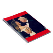 トランプ大統領とメラニア踊り ノートブック (右側)