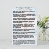 トランプ大統領と米国の祈りの言葉 – ヴィガノ (スタンド正面)