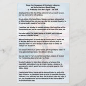 トランプ大統領と米国の祈りの言葉 – ヴィガノ (正面)