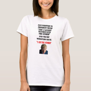 トランプ大統領にささやく運命 Tシャツ